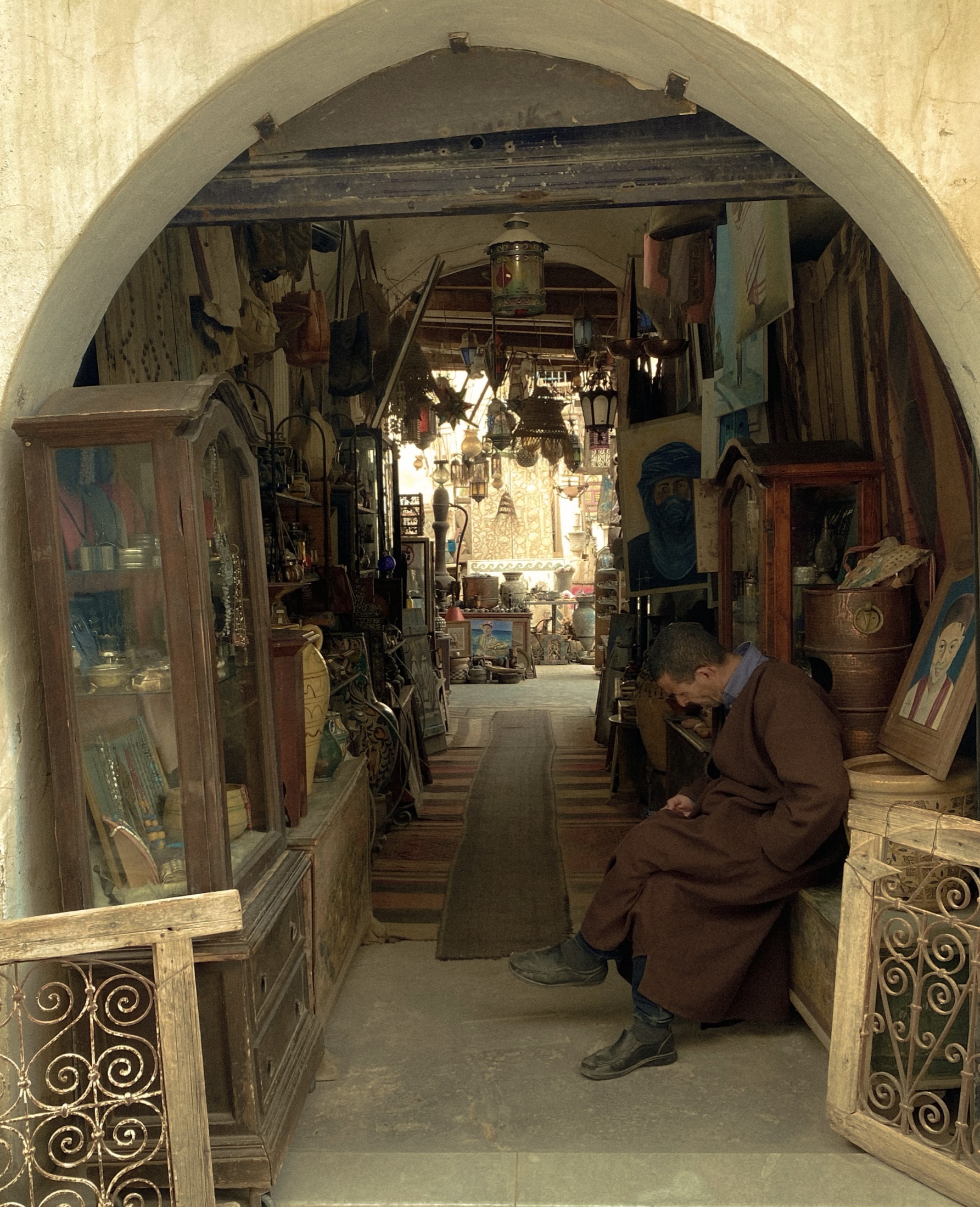 Avión en el aeropuerto de Djerba